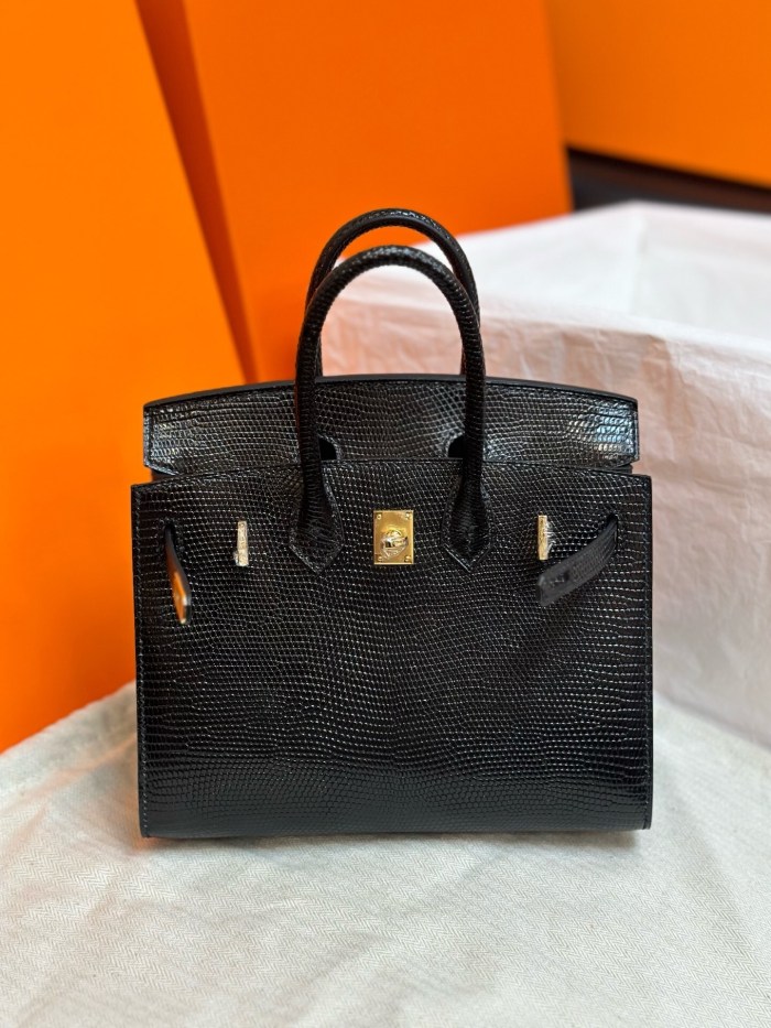 Birkin 20 Lizard Skin“20*16*9CM”-0094=