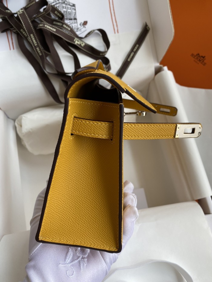 Kelly Pochette Epsom“22*14*7CM”-038=