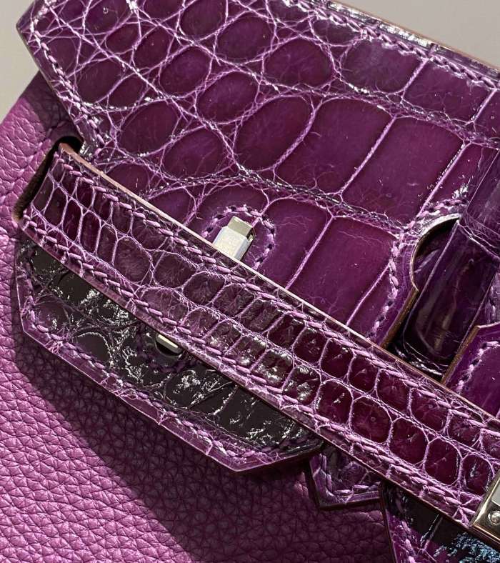 Birkin 30 Touch Togo-Niloticus Crocodile“30*22*16CM”-0063=