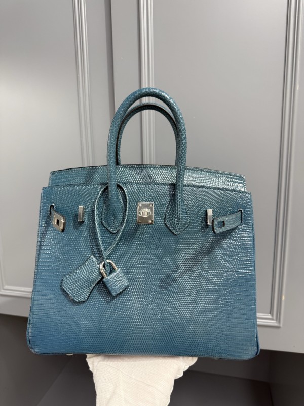 Birkin 25 Lizard Skin“25*20*13CM”-0006=