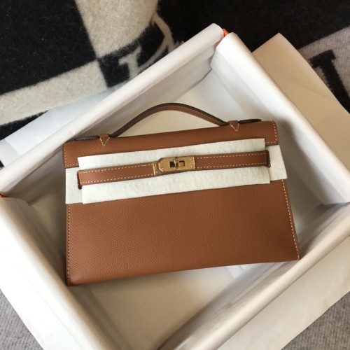 Kelly Pochette Epsom“22*14*7CM”-038=
