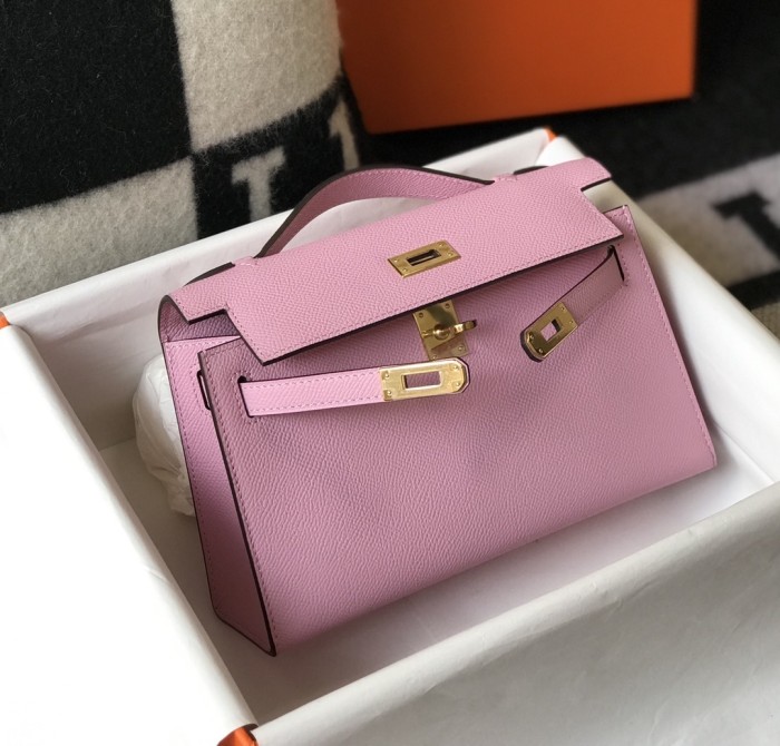 Kelly Pochette Epsom“22*14*7CM”-038=