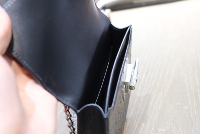 Verrou Mini Bag Lizard“17*12*6CM”-0033=