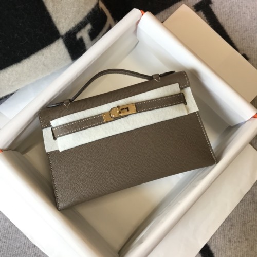 Kelly Pochette Epsom“22*14*7CM”-038=