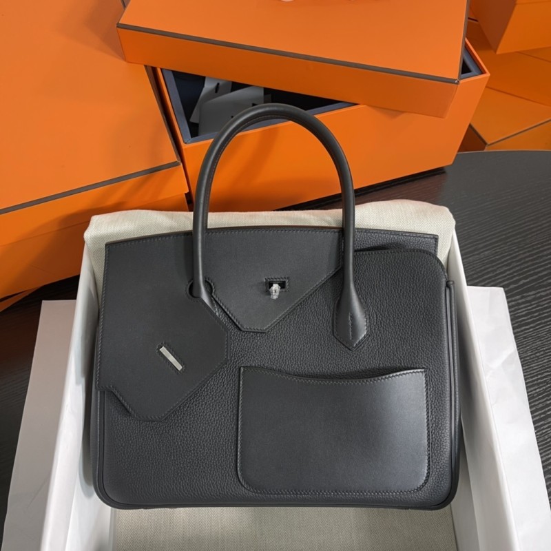 Birkin en Desordre 30 bag“30*22*16CM”-0062=