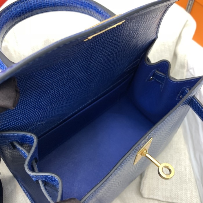 Kelly 20 Lizard Leather“20*16*9CM”-0051=