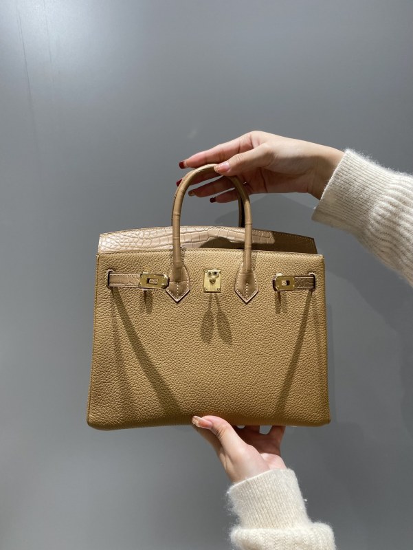 Birkin 25 Touch Togo-Matte Alligator“25*20*13CM”-0043=