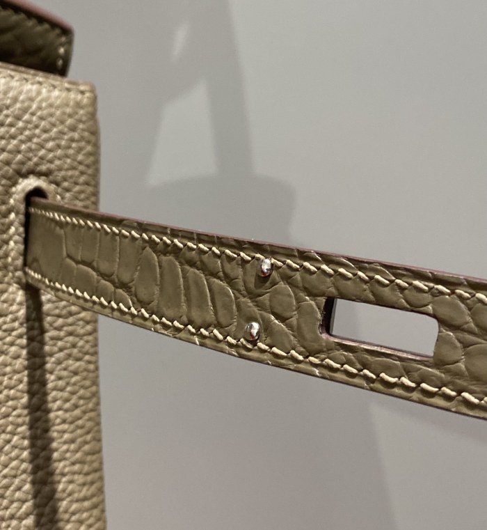 Birkin 30 Touch Togo-Matte Alligator“30*22*16CM”-0063=