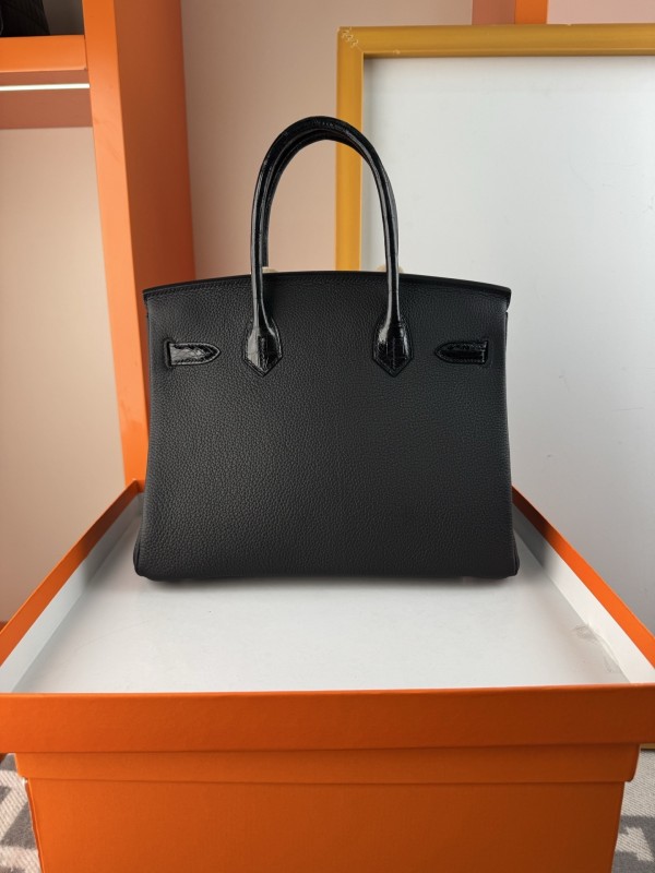 Birkin 30 Touch Togo-Crocodile“30*22*16CM”-0063=