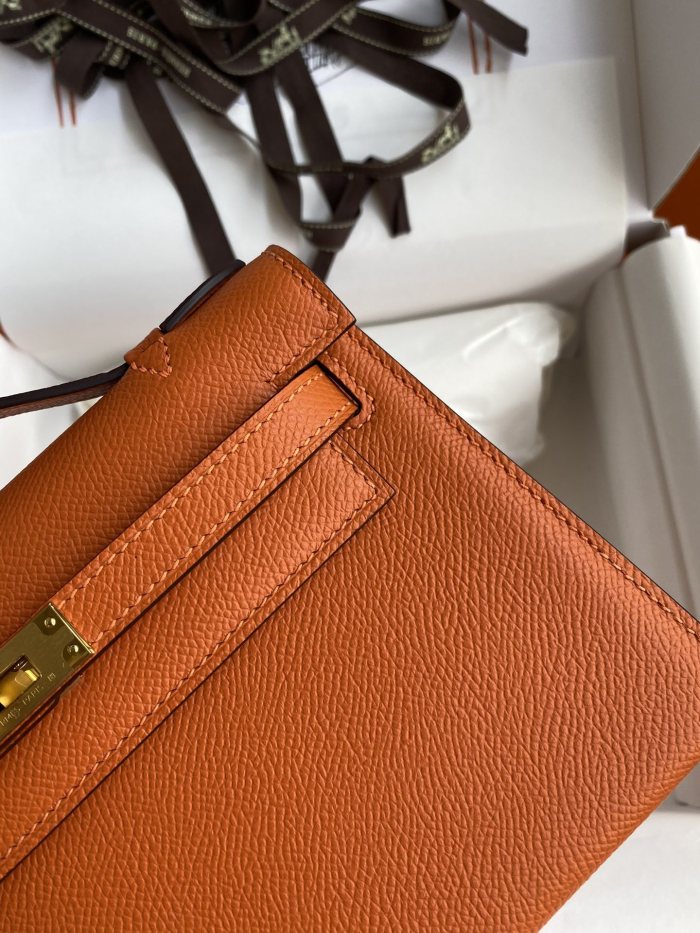 Kelly Pochette Epsom“22*14*7CM”-038=