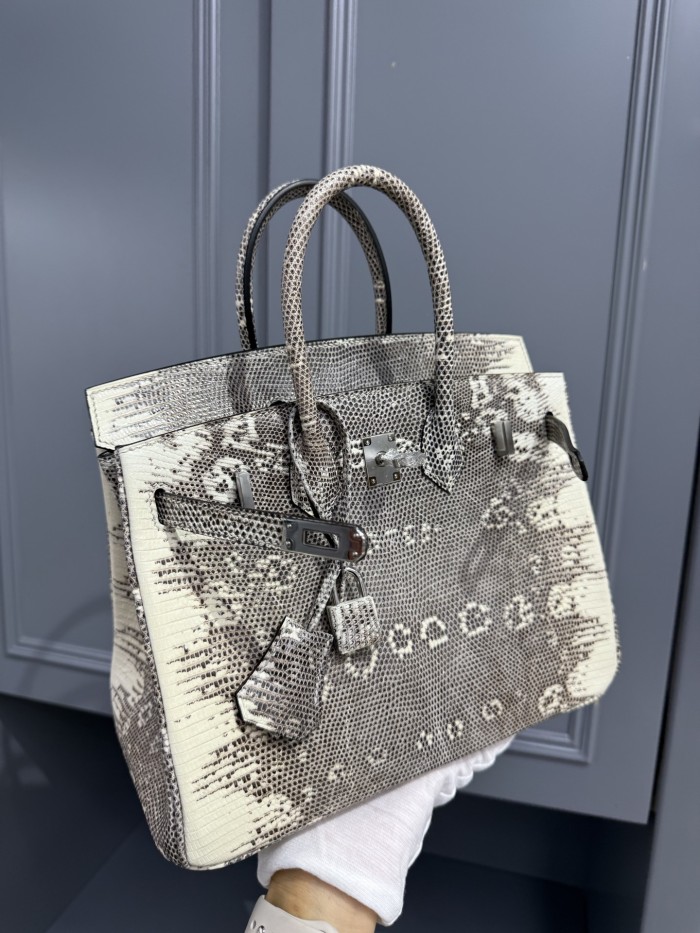 Birkin 25 Lizard Skin“25*20*13CM”-0006=
