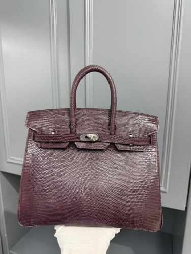 Birkin 25 Lizard Skin“25*20*13CM”-0006=