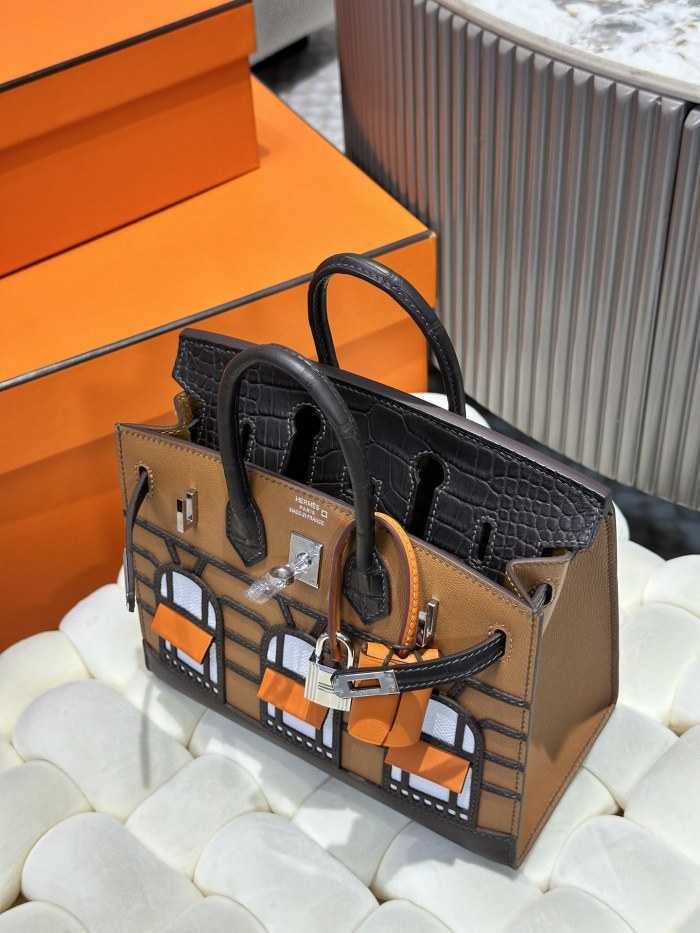 Birkin 20 Fabourg“20*16*9CM”-0043=