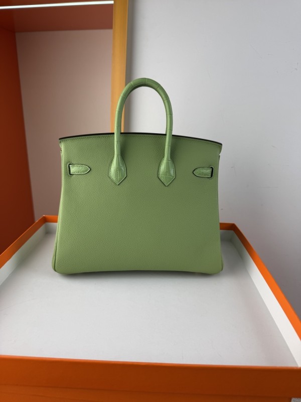 Birkin Touch Togo-Crocodile“25*20*13CM” -0043=