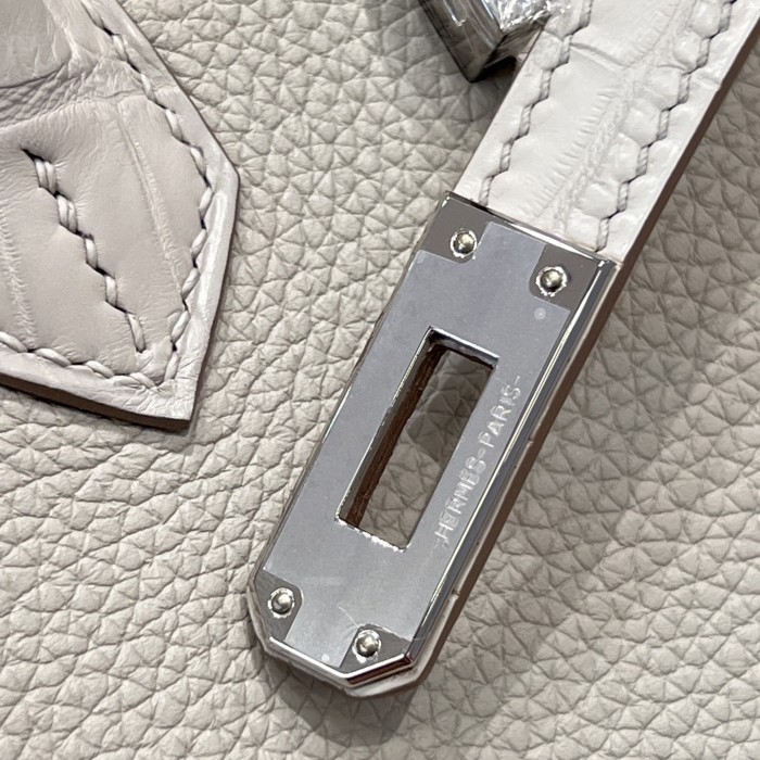 Birkin 25 Touch Togo-Crocodile“25*20*13CM”-0043=