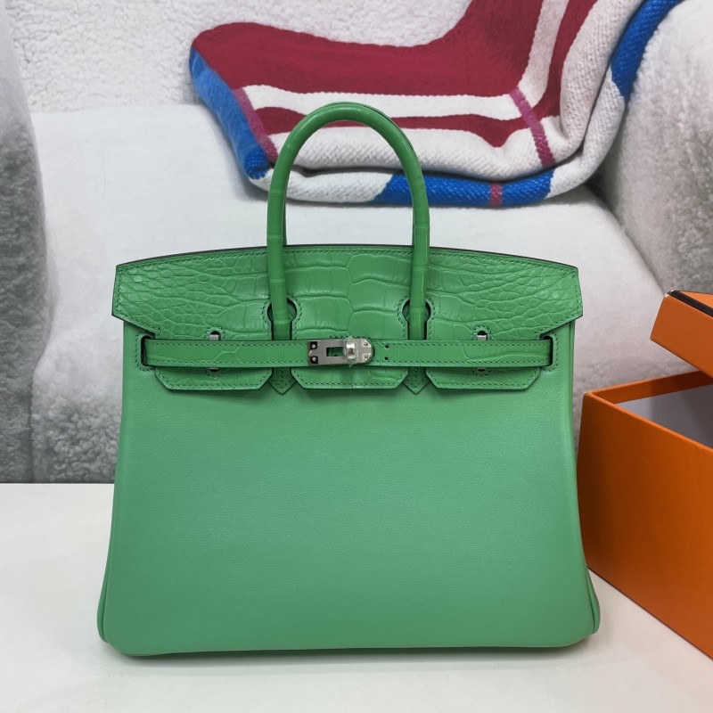 Birkin 25 Touch Swift-Matte Crocodile“25*20*13CM”-0892=