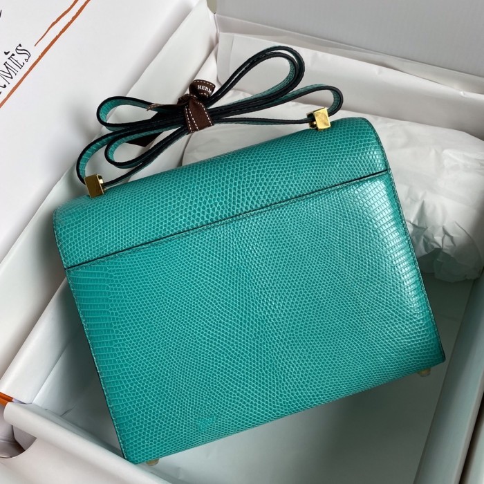 Verrou Mini Bag Lizard“17*12*6CM”-0033=