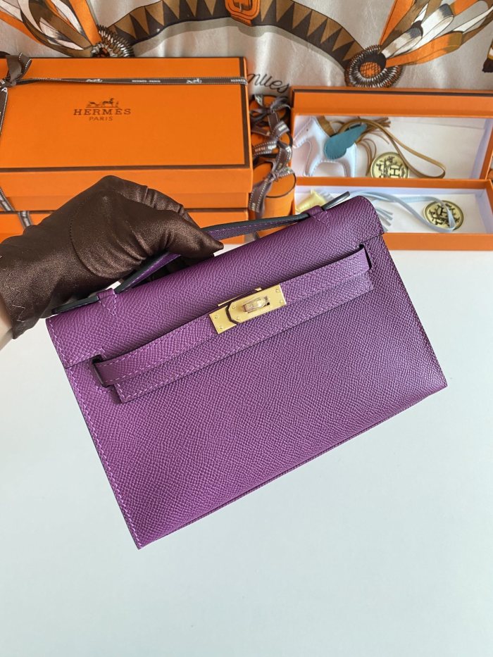 Kelly Pochette Epsom“22*14*7CM”-038=