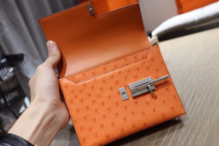 Verrou Mini Bag Lizard“17*12*6CM”-0033=