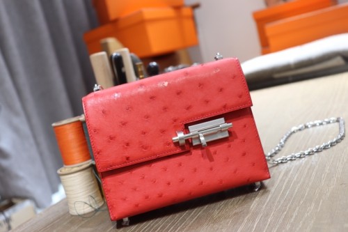 Verrou Mini Bag Lizard“17*12*6CM”-0033=
