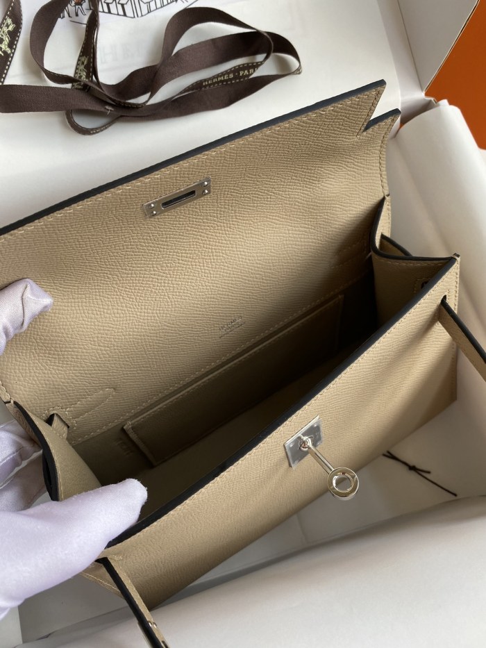 Kelly Pochette Epsom“22*14*7CM”-038=