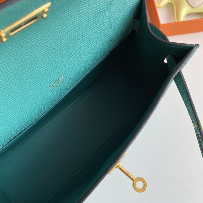 Kelly Pochette Epsom“22*14*7CM”-038=