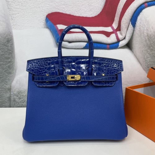 Birkin 25 Touch Togo-Shiny Crocodile“25*20*13CM”-0043=