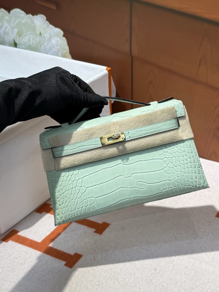 Kelly 22 Pochette Aligator“22*13*7CM”-0097=