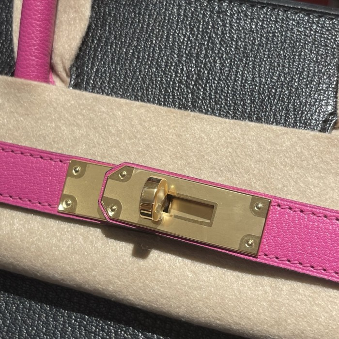 Birkin30 Chevre Brushed Gold“30*22*16CM”-0023=
