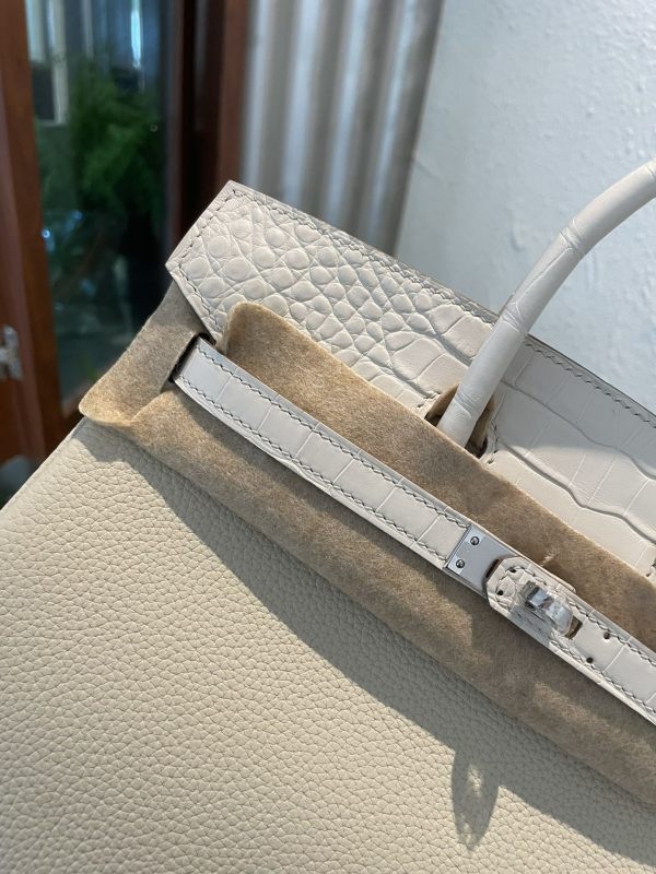 Birkin 25 Touch Togo-Crocodile“25*20*13CM”-0043=