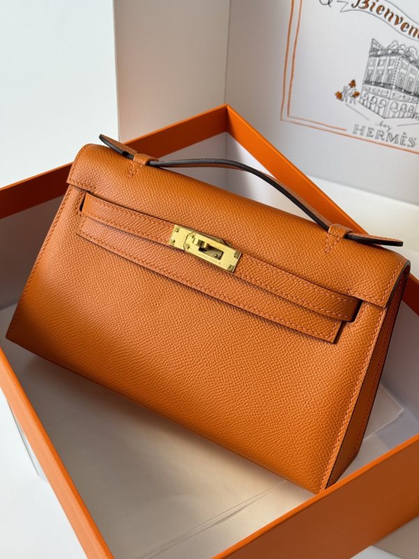 Kelly Pochette Epsom“22*12*7CM”-038=