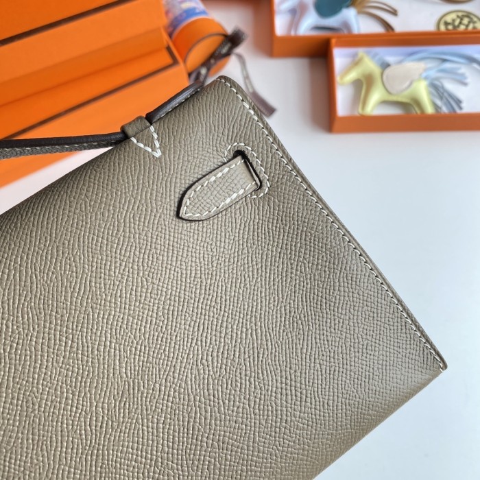 Kelly Pochette Epsom“22*14*7CM”-038=