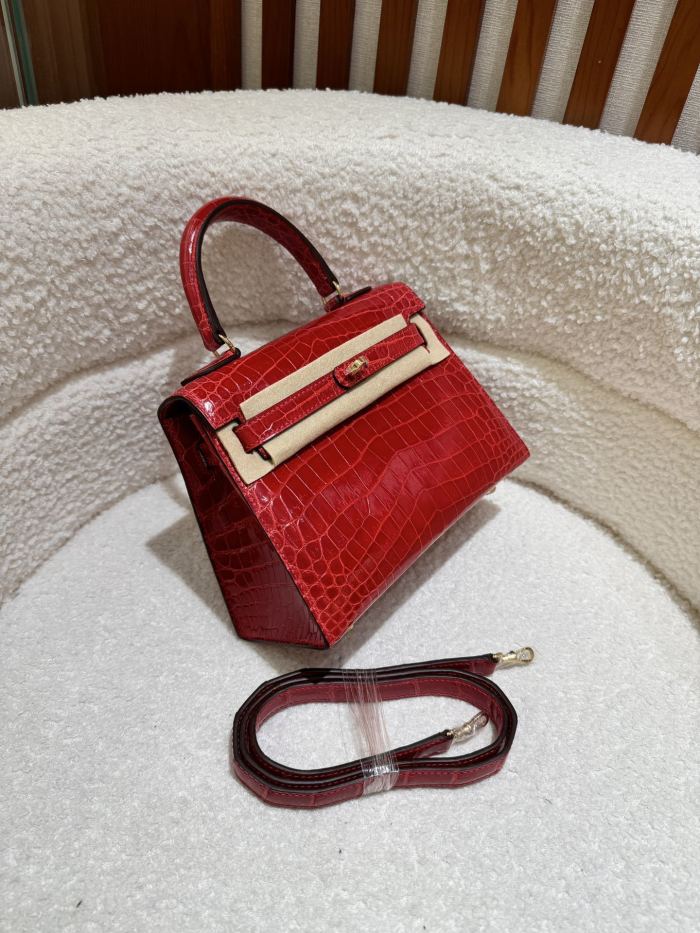Kelly 20 Niloticus Crocodile“20*16*8CM”-0008=
