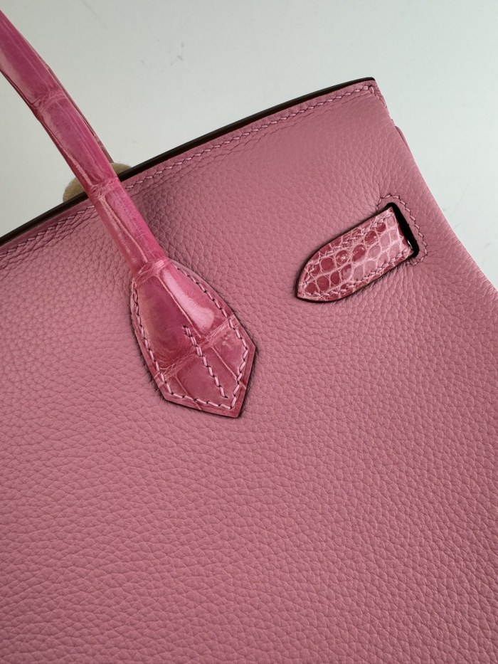 Birkin 30 Touch Togo-Crocodile“30*22*16CM”-0063=