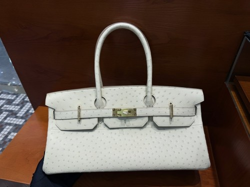 Shoulder Birkin Ostrich“42*25*18CM”-0053=