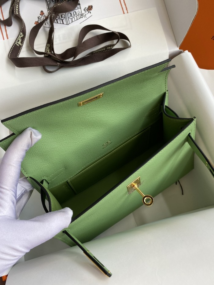 Kelly Pochette Epsom“22*14*7CM”-038=