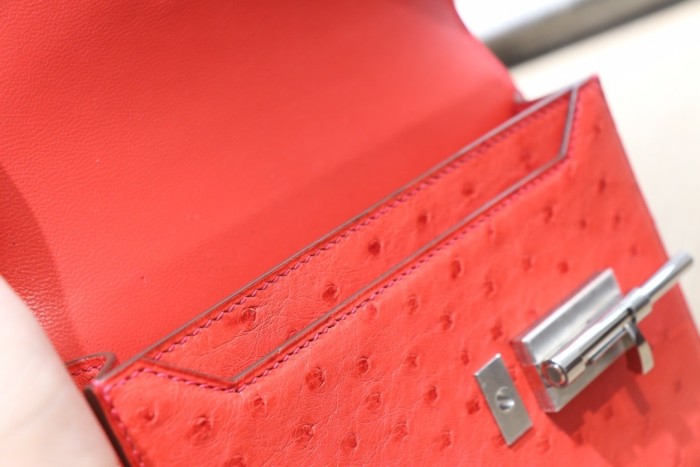 Verrou Mini Bag Lizard“17*12*6CM”-0033=