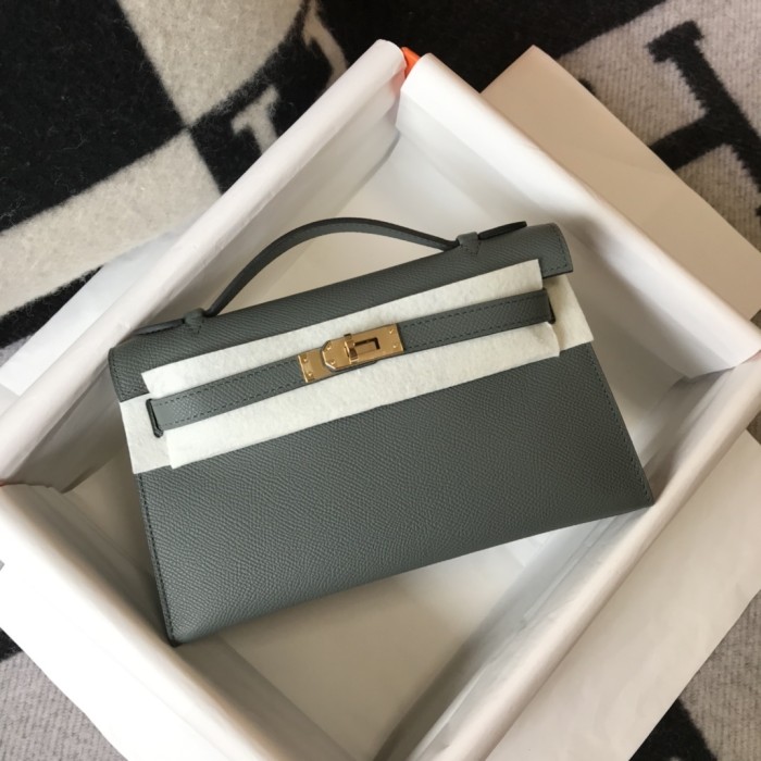 Kelly Pochette Epsom“22*14*7CM”-038=