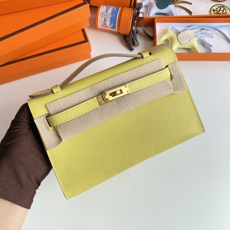 Kelly Pochette Epsom“22*14*7CM”-038=