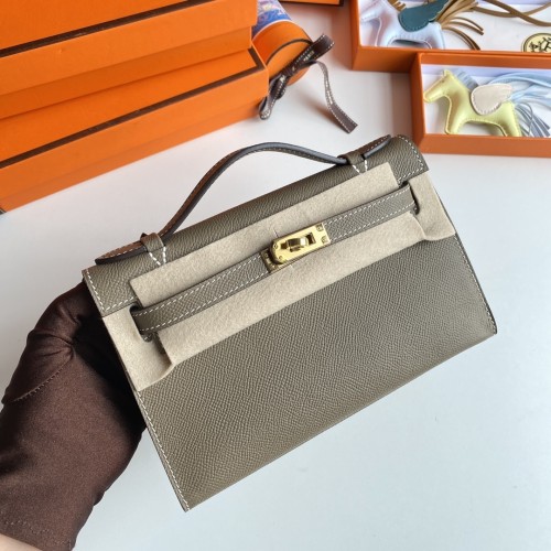 Kelly Pochette Epsom“22*14*7CM”-038=