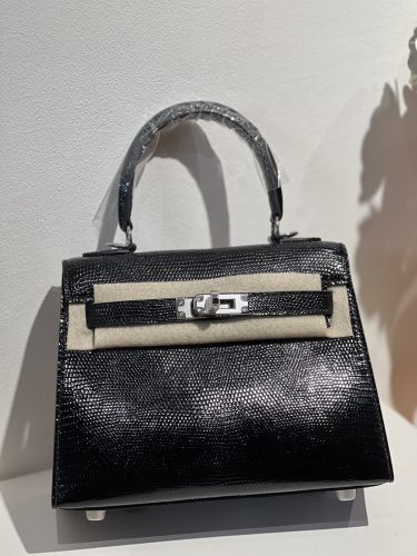 Kelly 20 Lizard Leather“20*16*9CM”-0051=