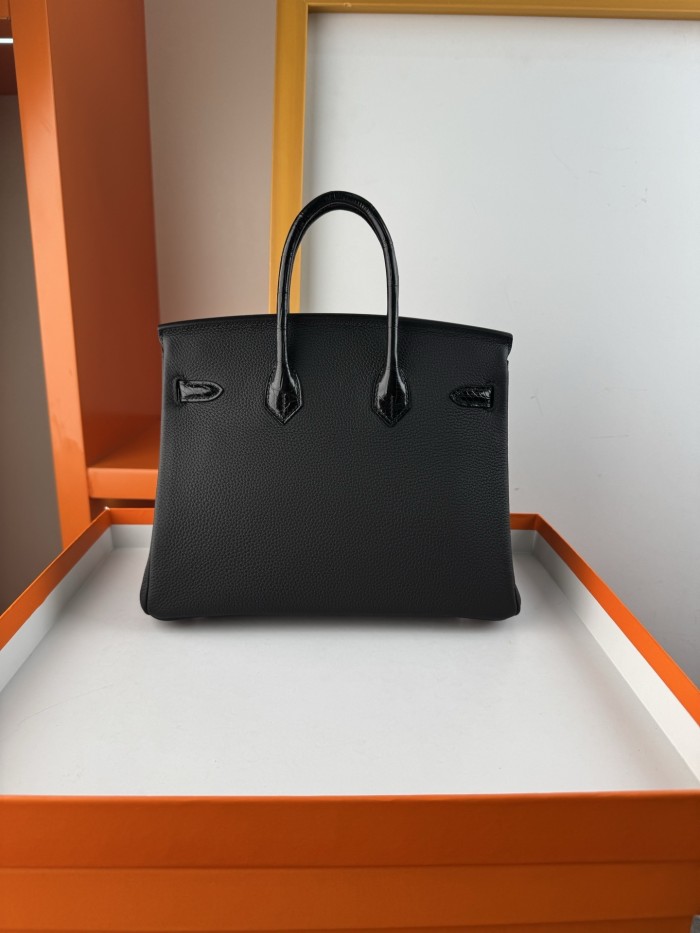Birkin Touch Togo-Crocodile“25*20*13CM” -0043=
