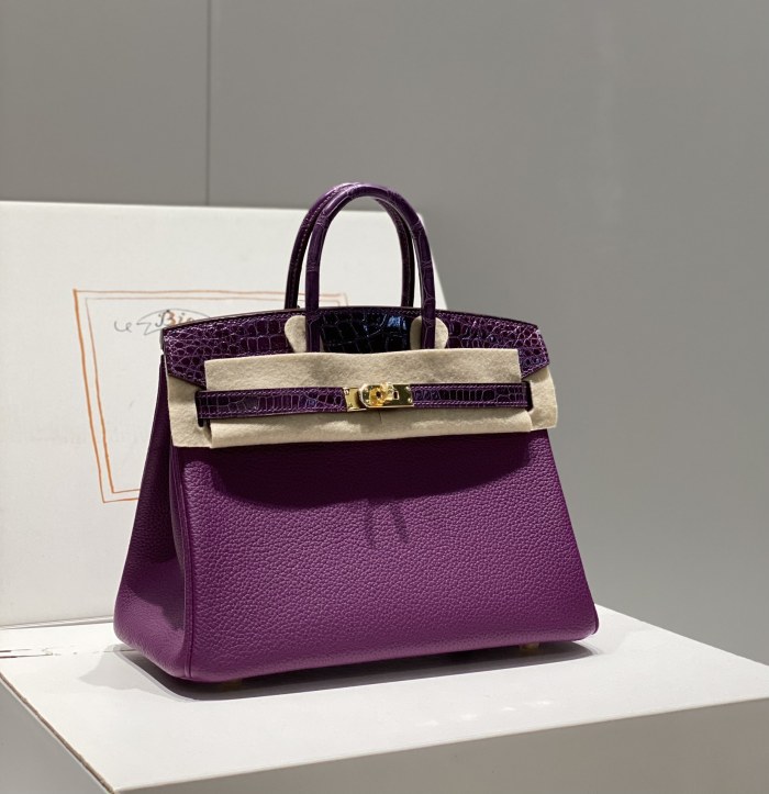 Birkin 25 Touch Togo-Niloticus Crocodile“25*20*13CM”-0043=