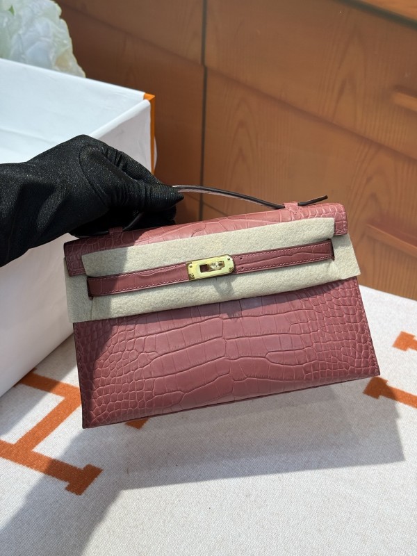 Kelly 22 Pochette Aligator“22*13*7CM”-0097=