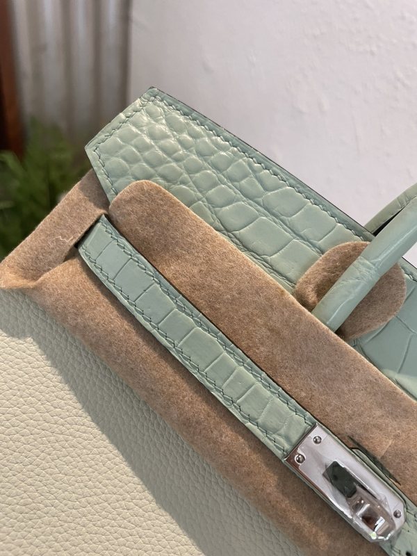 Birkin 25 Touch Togo-Crocodile“25*20*13CM”-0043=