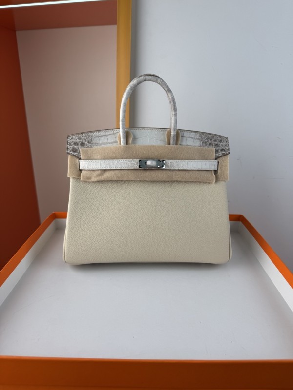 Birkin 25 Touch Togo-Crocodile“25*20*13CM”-0083=