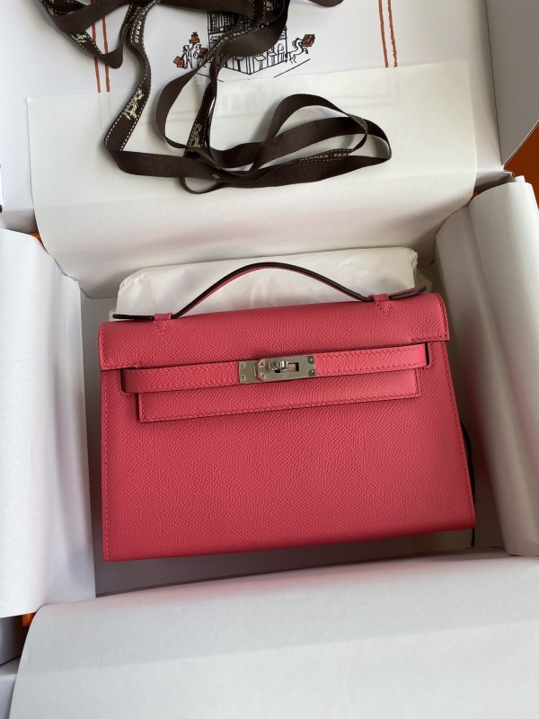 Kelly Pochette Epsom“22*14*7CM”-038=