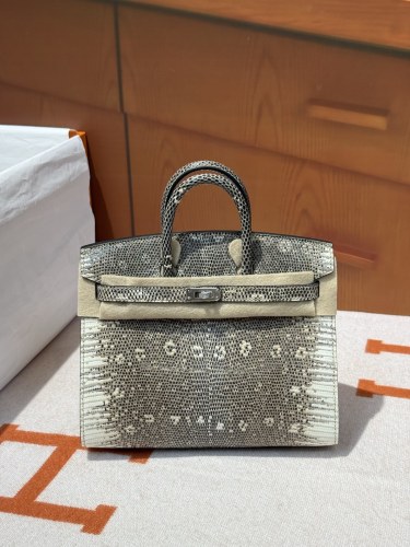 Birkin 20 Lizard Skin“20*16*9CM”-0094=
