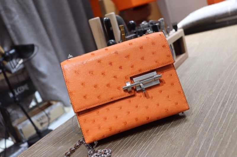 Verrou Mini Bag Lizard“17*12*6CM”-0033=