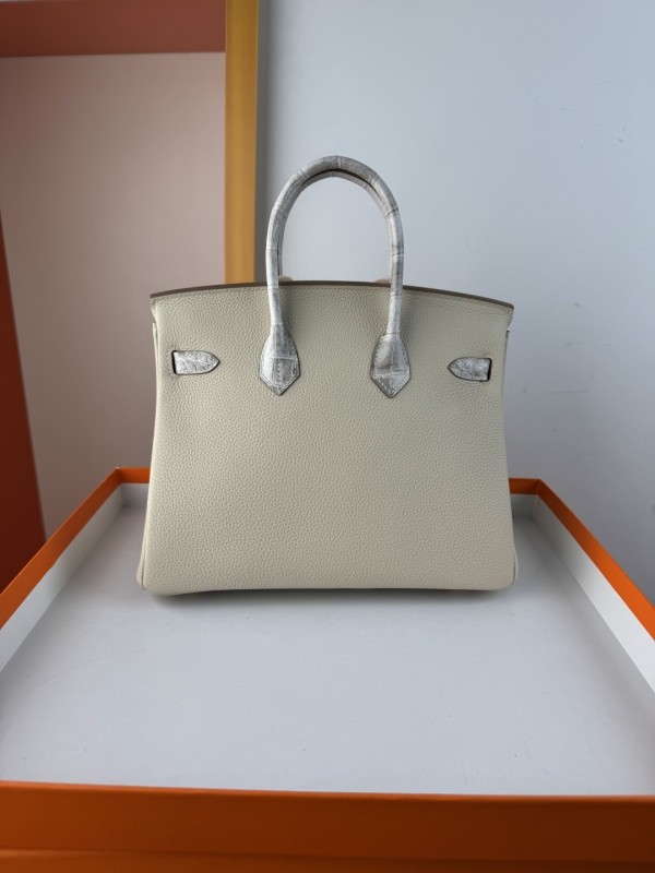 Birkin 25 Touch Togo-Crocodile“25*20*13CM”-0083=